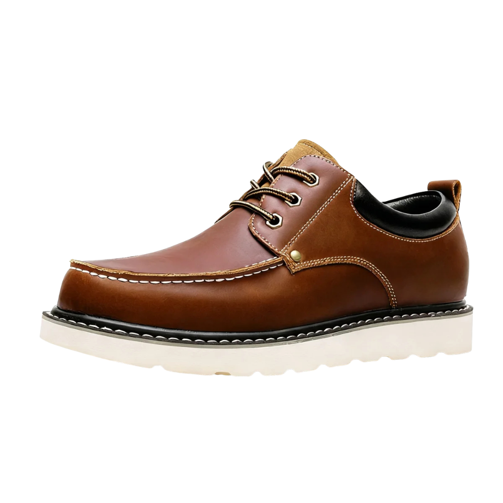 Zapatos retro casuales de cuero