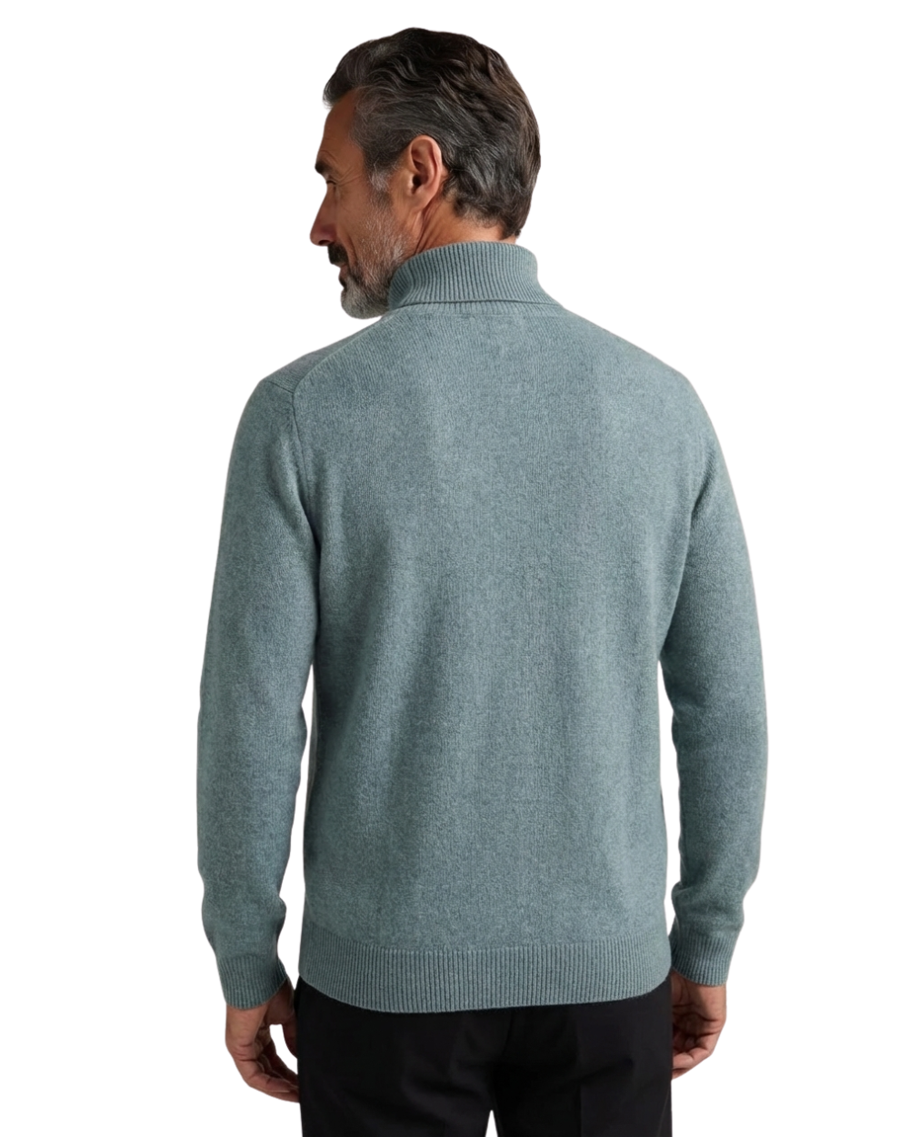 Jersey de cuello alto de lana Genève
