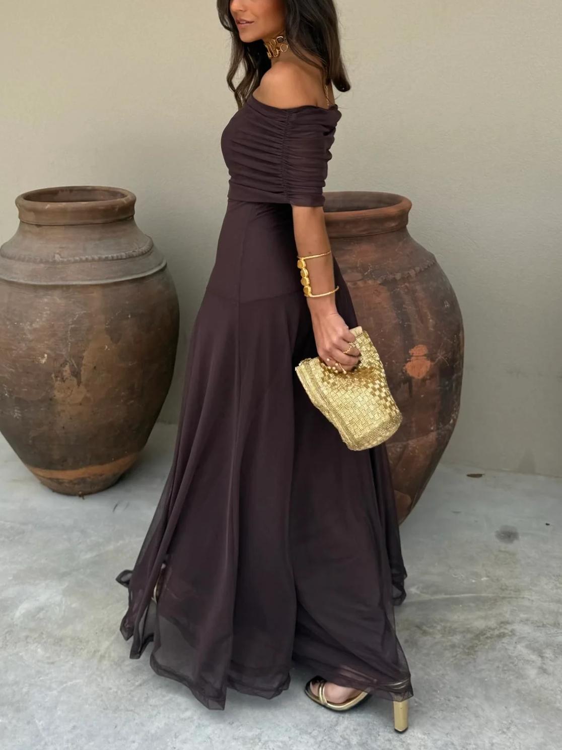 Vestido maxi ligero