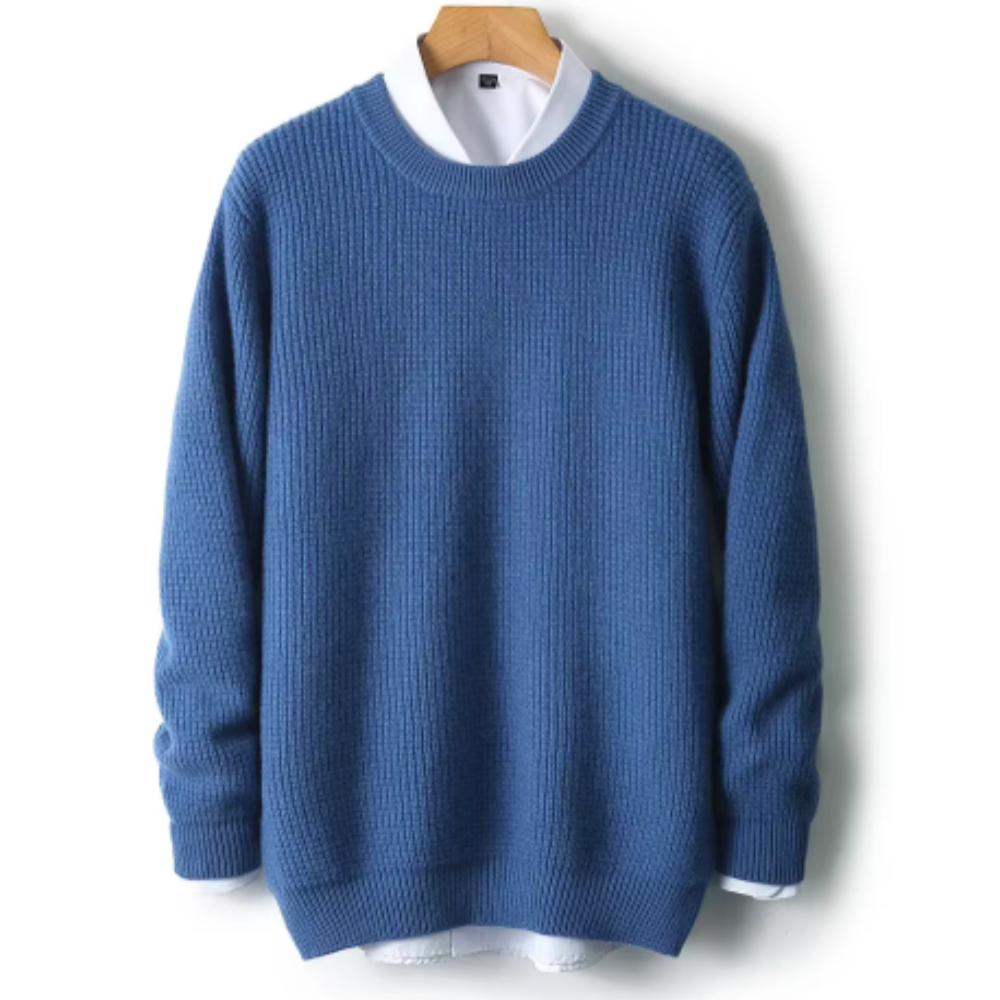 Elegante jersey de punto de cachemira