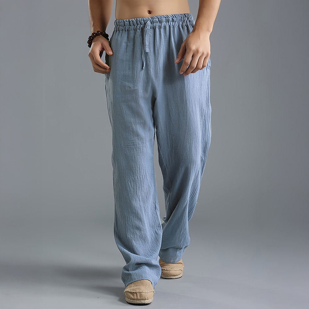 Pantalón de lino transpirable