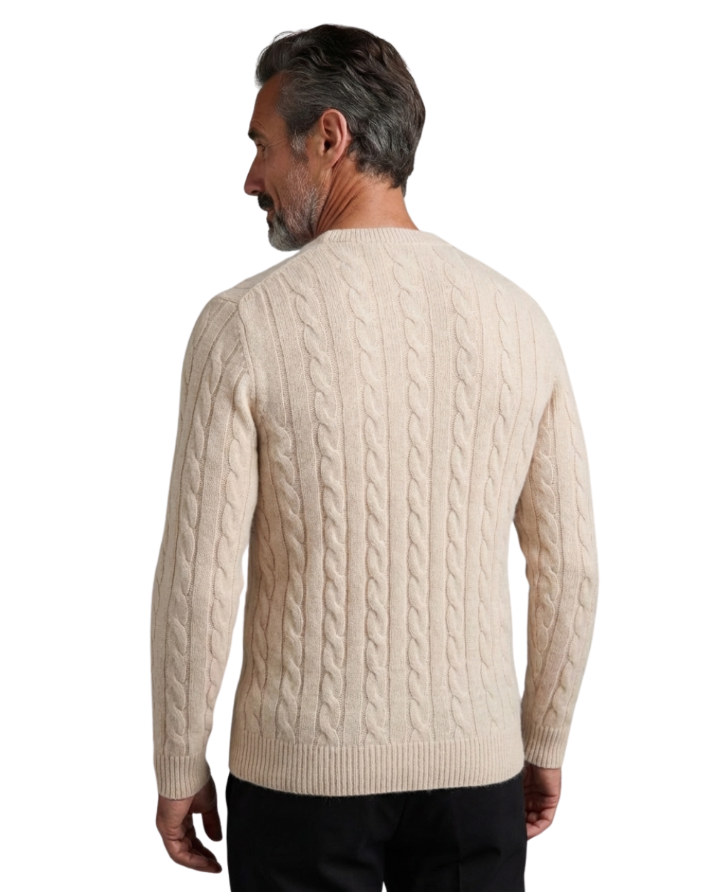 Jersey chic de cachemira