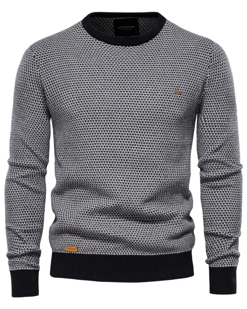 Jersey de cuadros para hombre