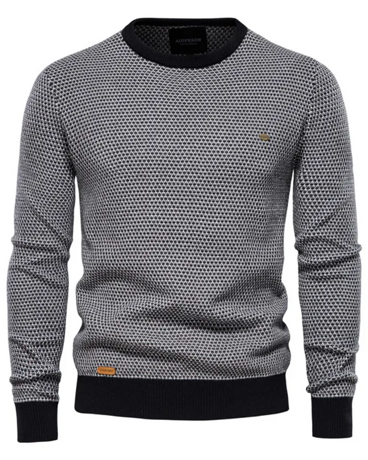 Jersey de cuadros para hombre