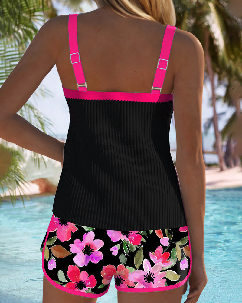 Élise | Tankini de Dos Piezas Elegante
