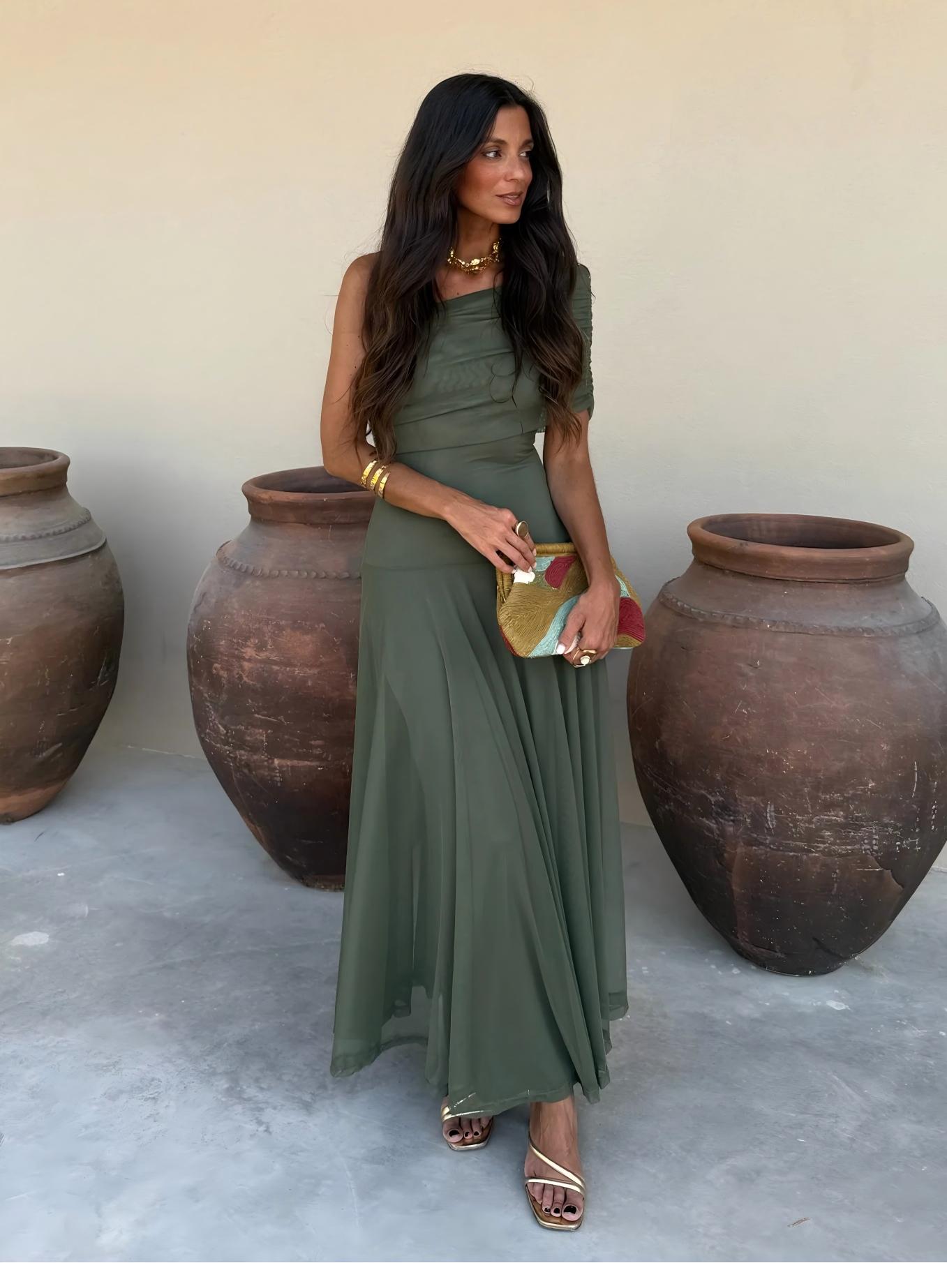 Vestido maxi ligero
