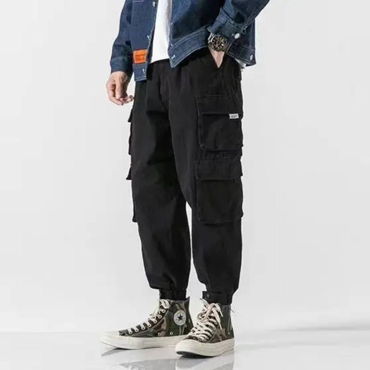 Elegantes pantalones cargo