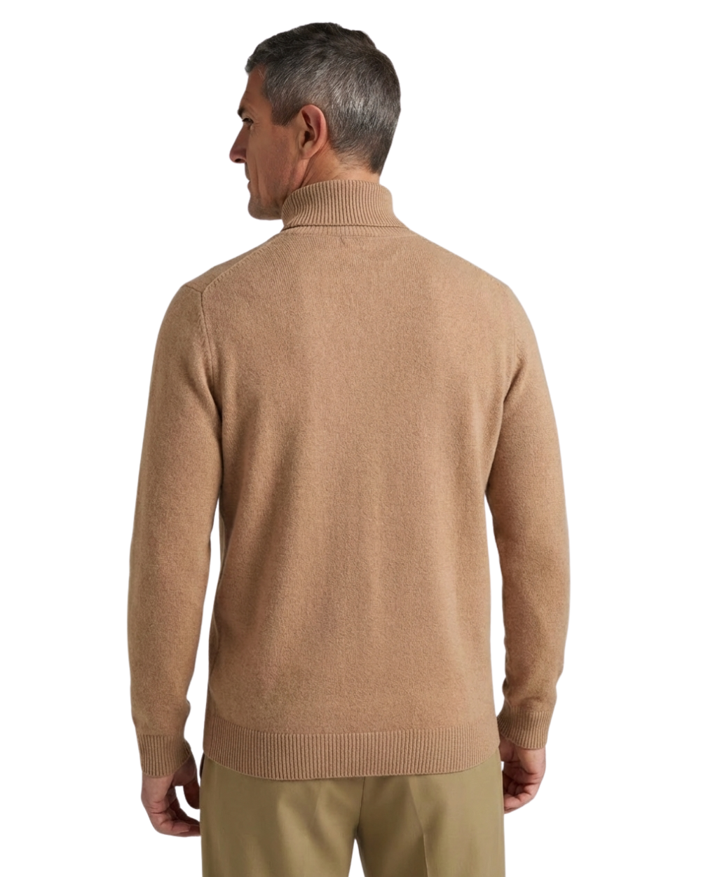 Jersey de cuello alto de lana St. Moritz