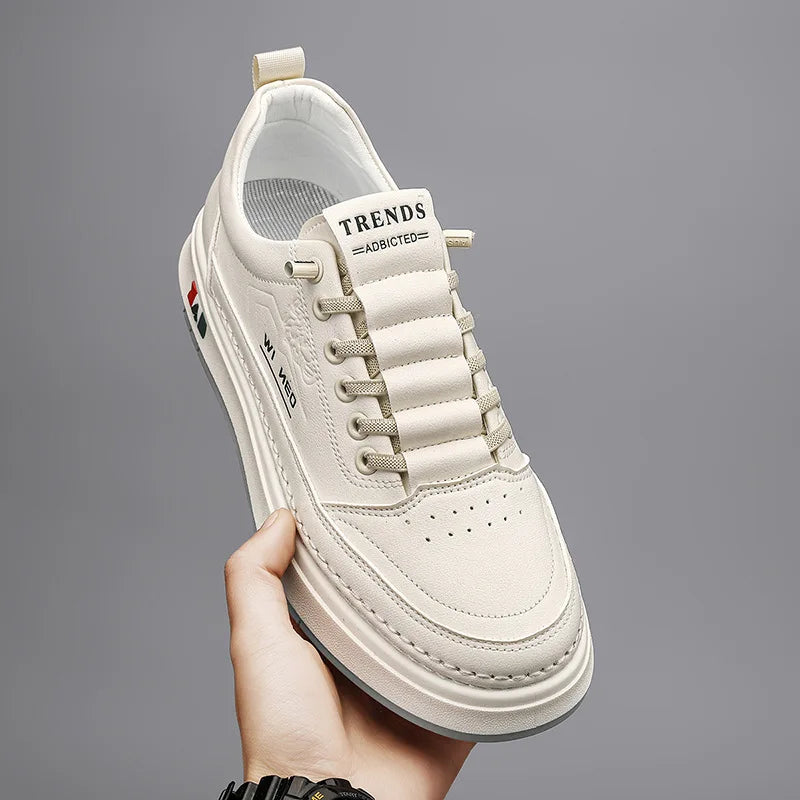 Elegantes zapatos de piel