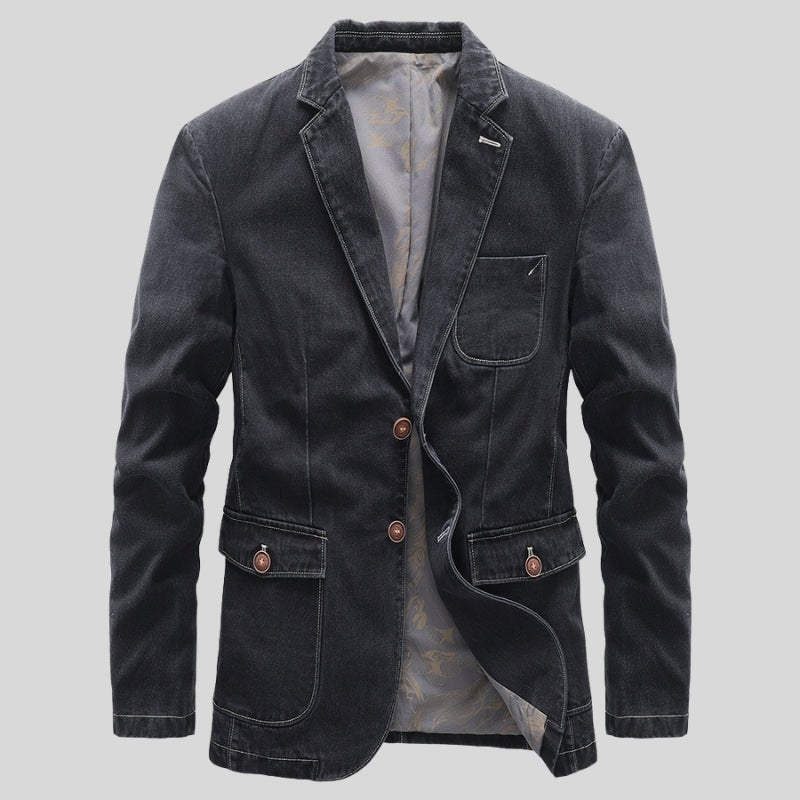 Blazer de algodón chic