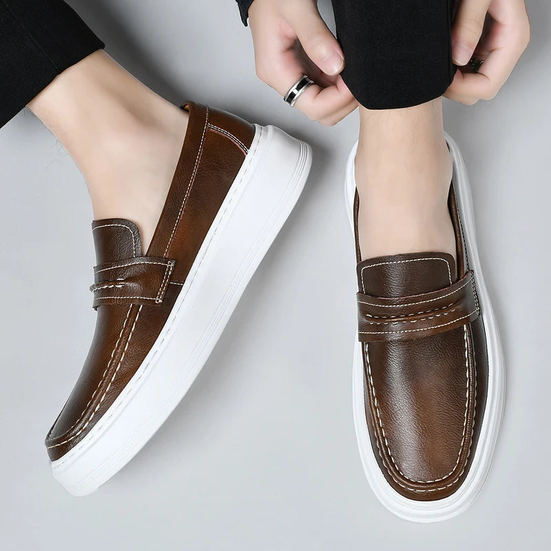 Mocasines de piel de primera calidad
