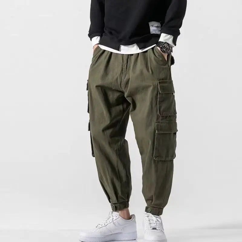 Elegantes pantalones cargo