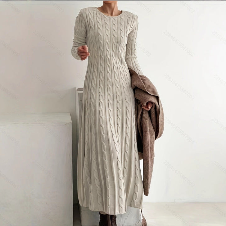 Vestido midi de punto