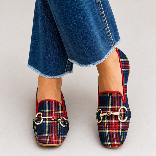 Mélani™ | Mocasín a cuadros