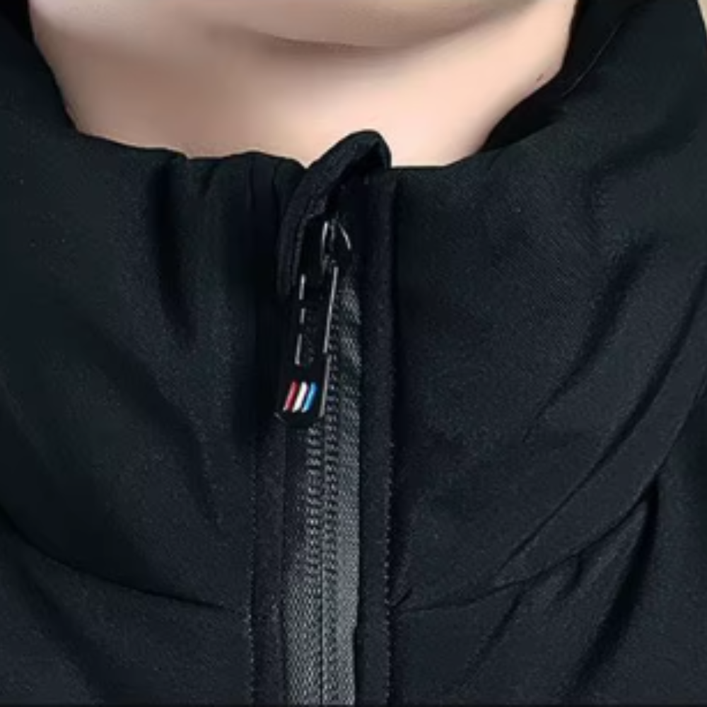 Elegante chaqueta cortaviento para hombre