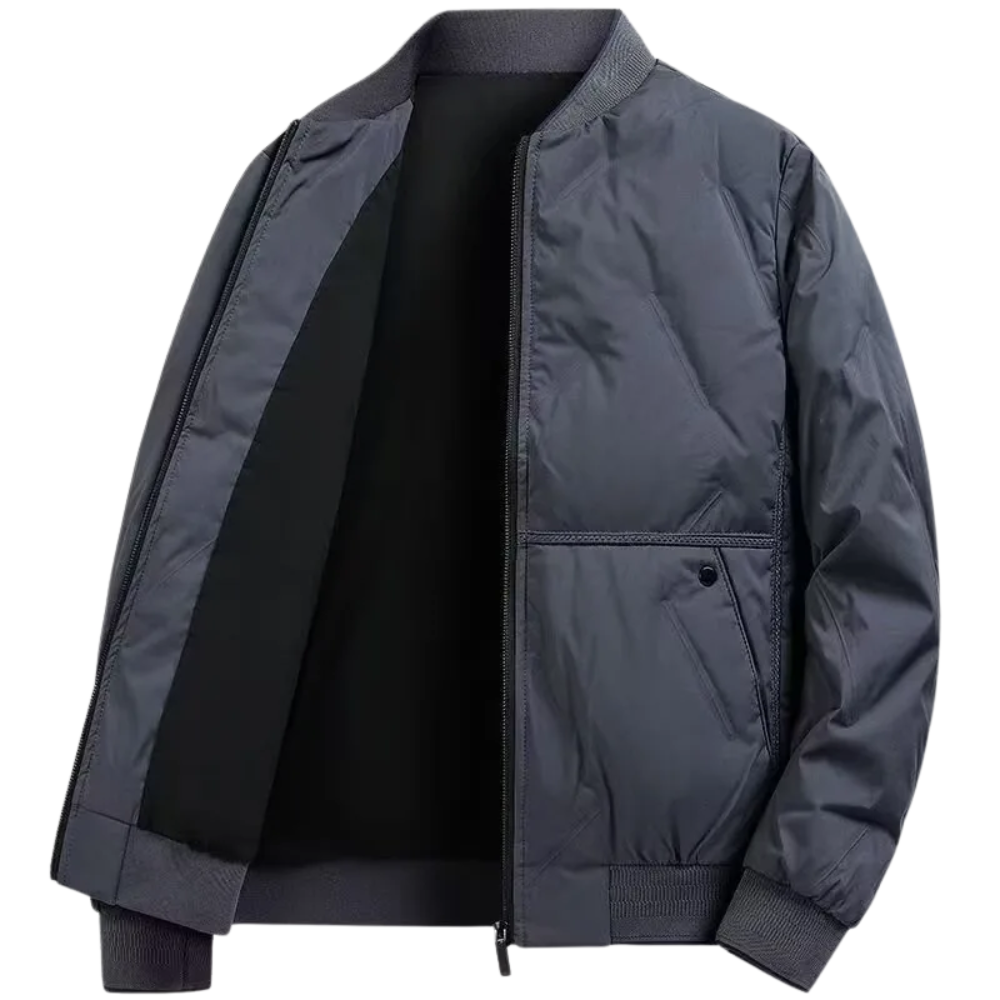 Elegante chaqueta de béisbol para hombre