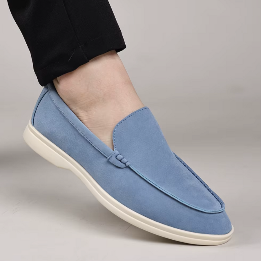 Mocasines clásicos de ante
