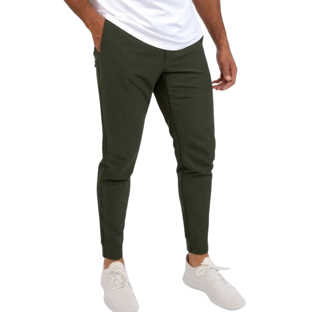 Pantalones elásticos elegantes para hombre