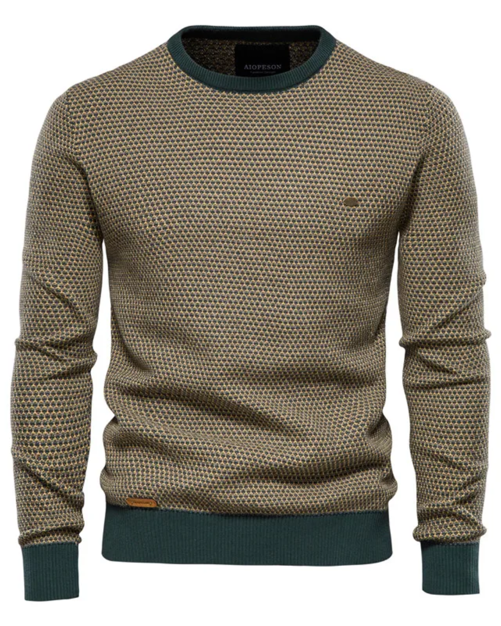 Jersey de cuadros para hombre