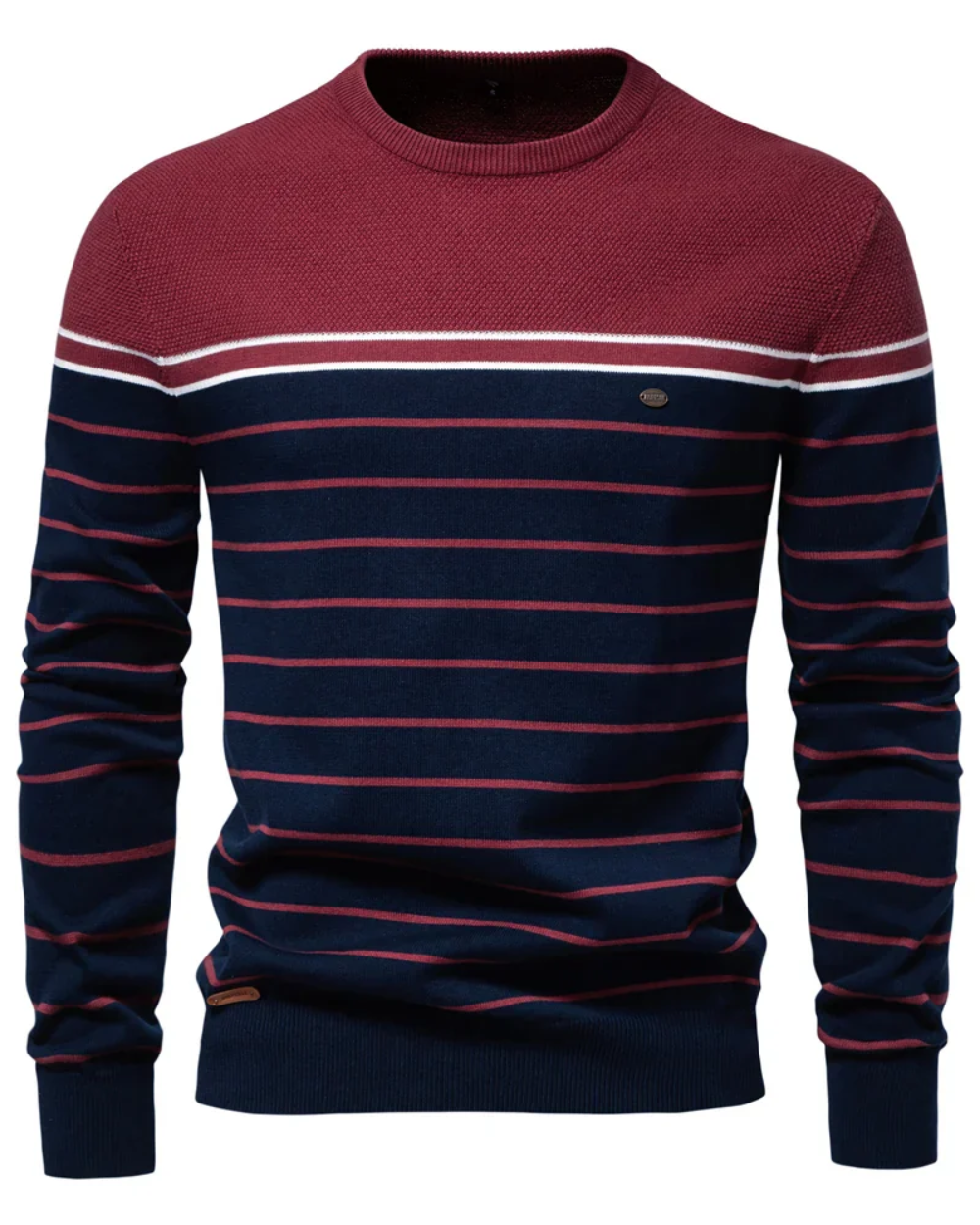 Jersey de hombre con diseño de rayas