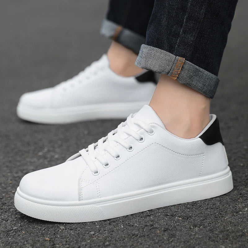 Elegantes zapatos de piel