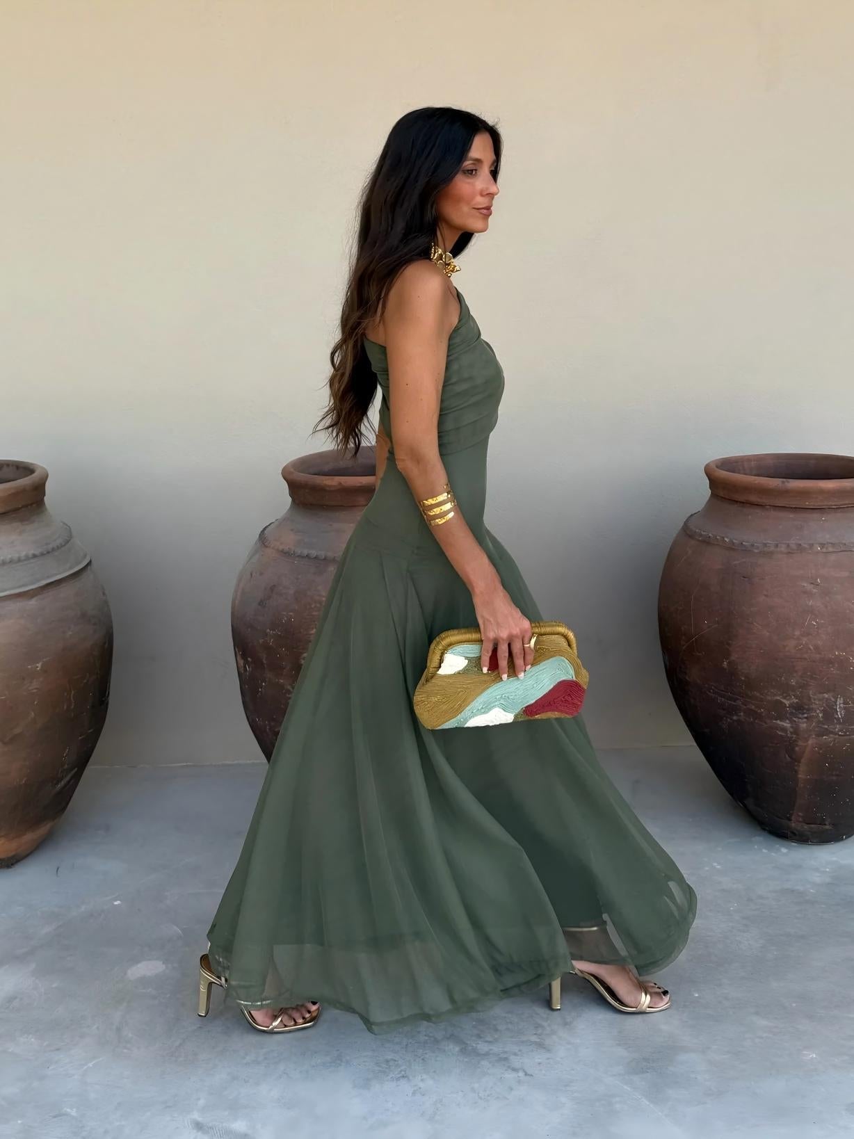 Vestido maxi ligero