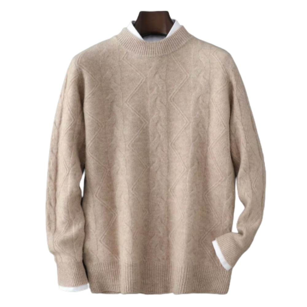 Jersey chic de cachemira