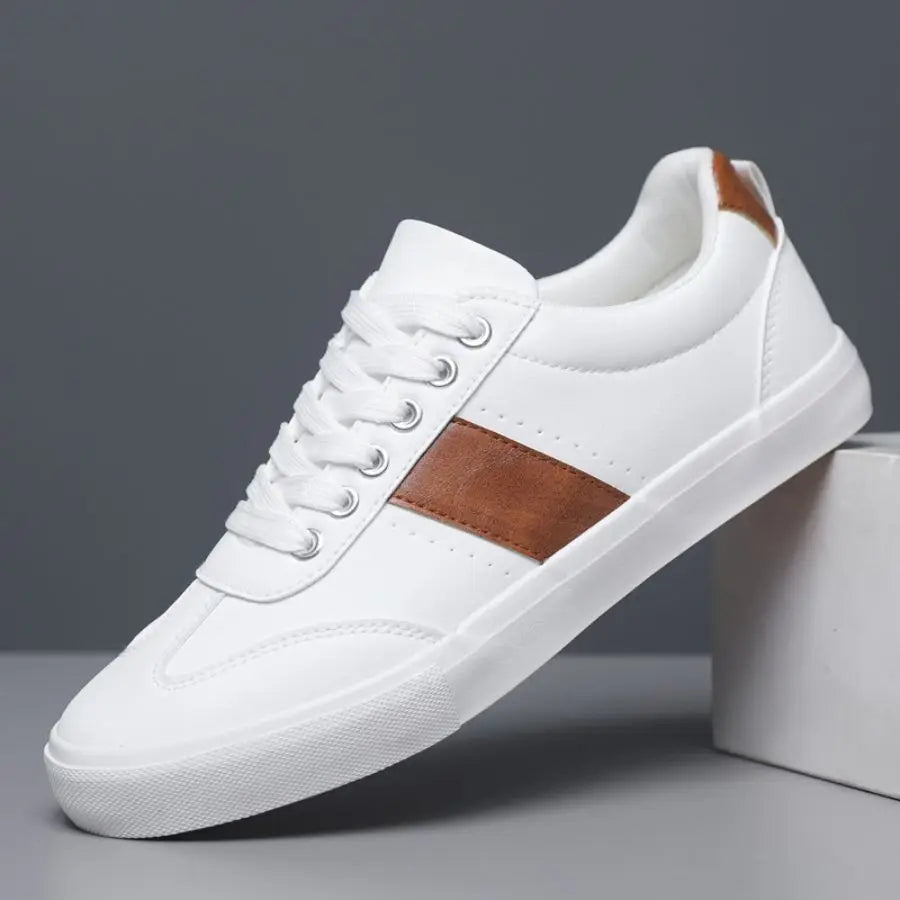 Elegantes zapatillas de piel