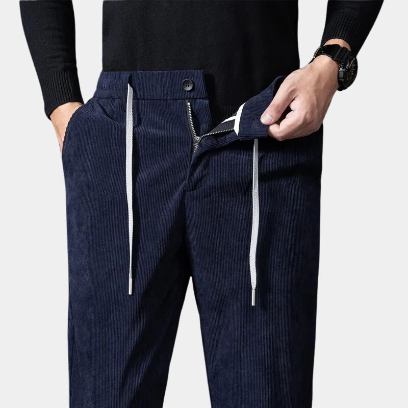 Elegantes pantalones de pana