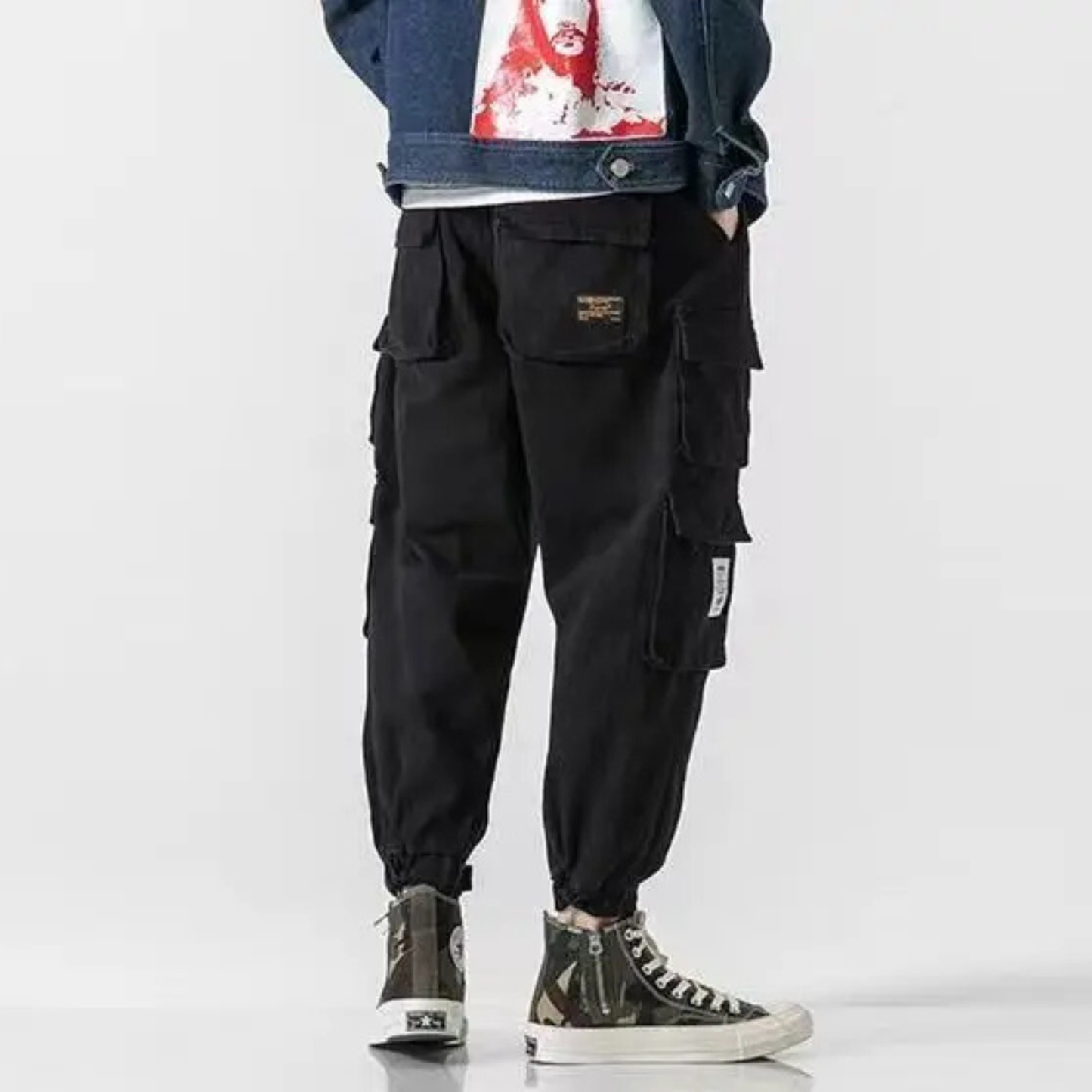 Elegantes pantalones cargo