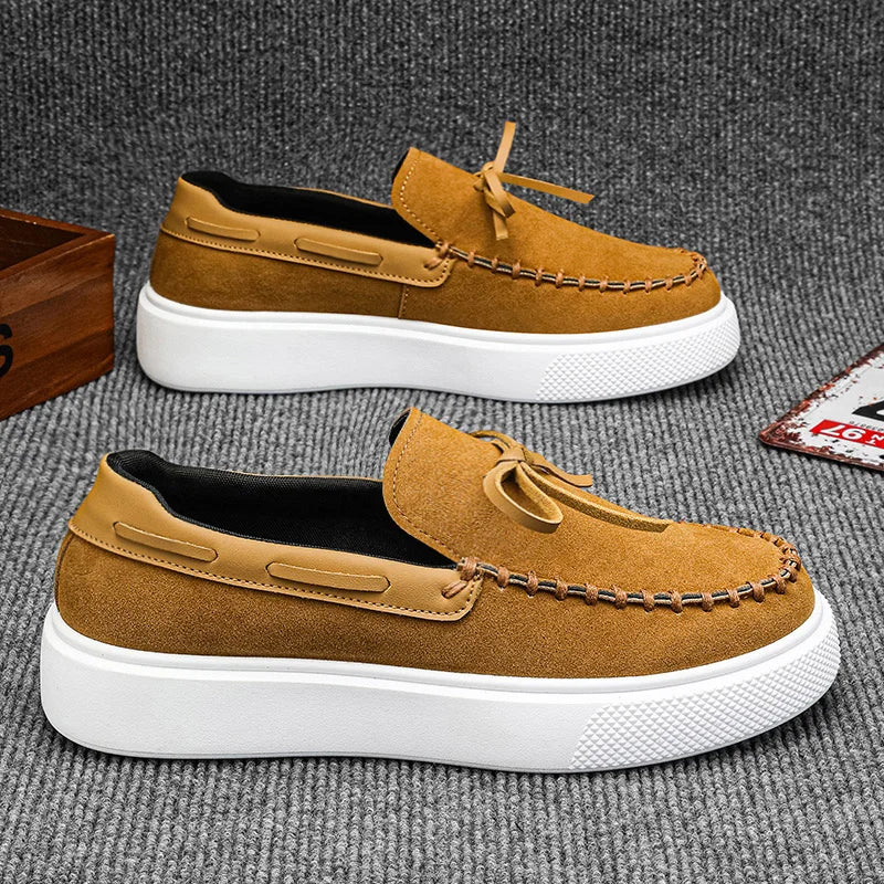 Elegantes zapatos de ante
