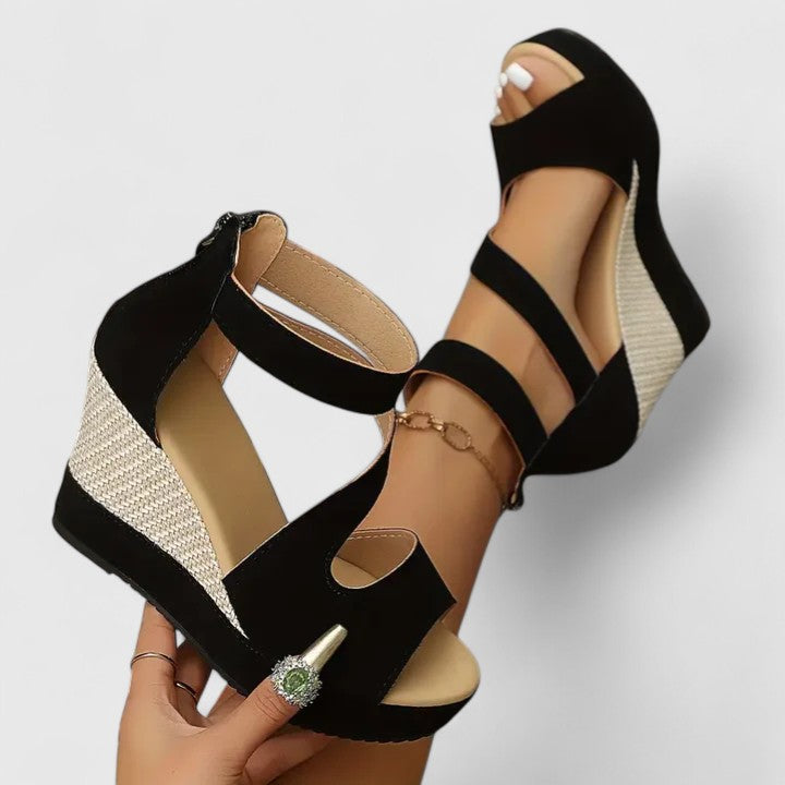 Aubrey - Sandalias Elegantes con Tacón
