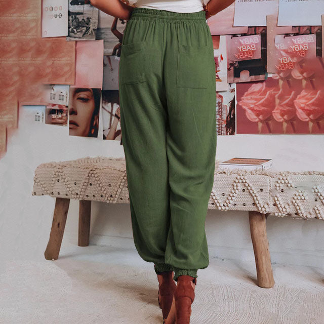 Kaeli – Pantalones Elegantes con Cintura Ajustable