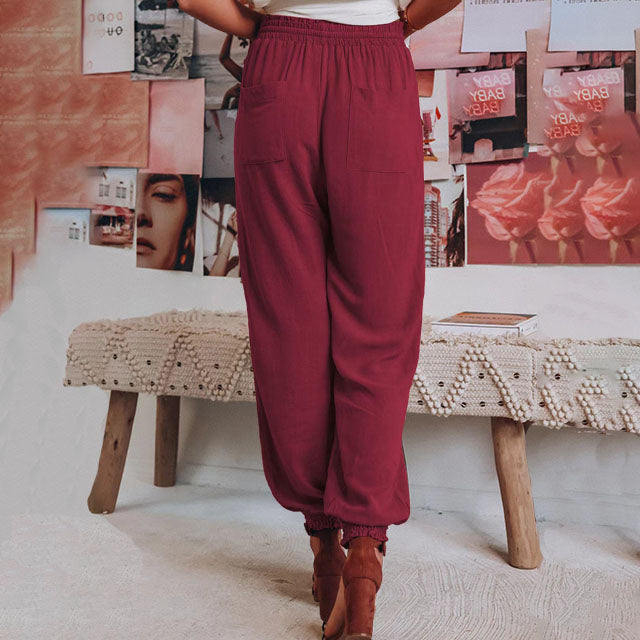 Kaeli – Pantalones Elegantes con Cintura Ajustable