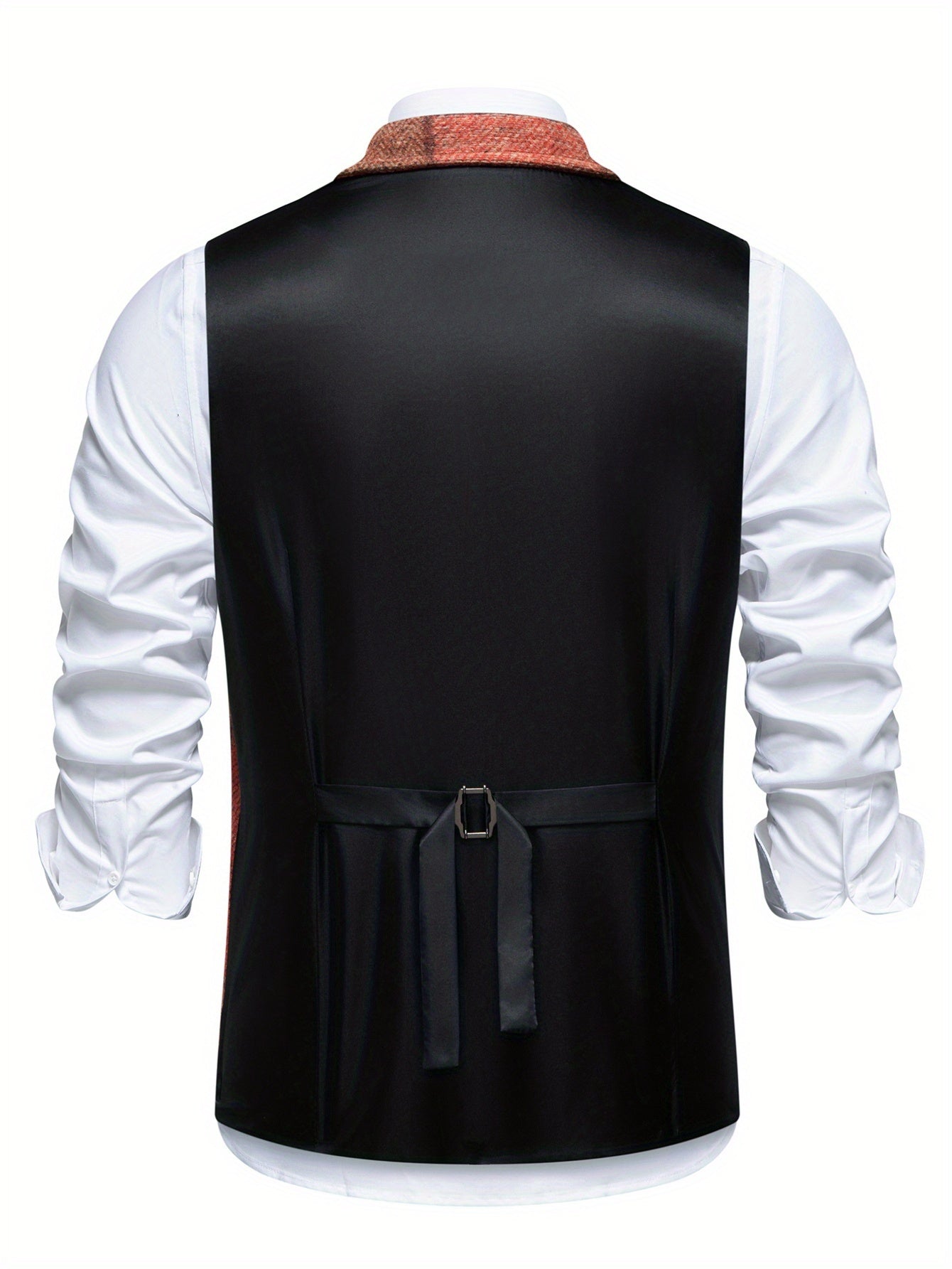 Elegante chaleco de patchwork