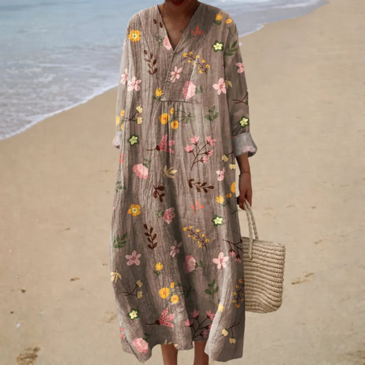 Vestido de Verano Estampado y Favorecedor