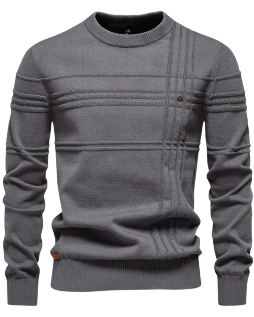 Jersey de hombre con diseño a cuadros