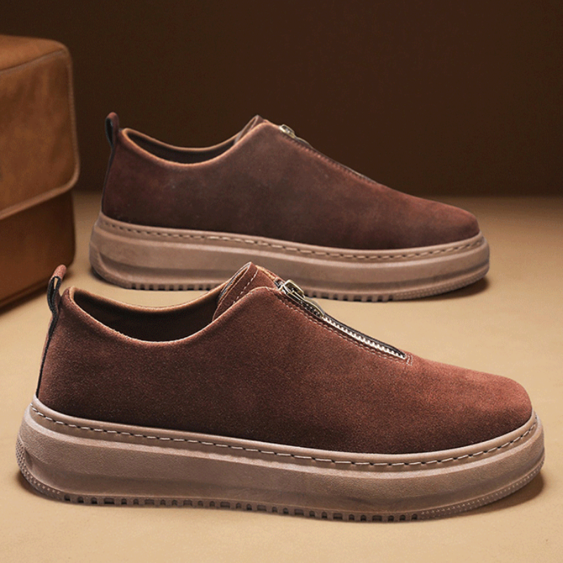 Elegantes zapatos de ante
