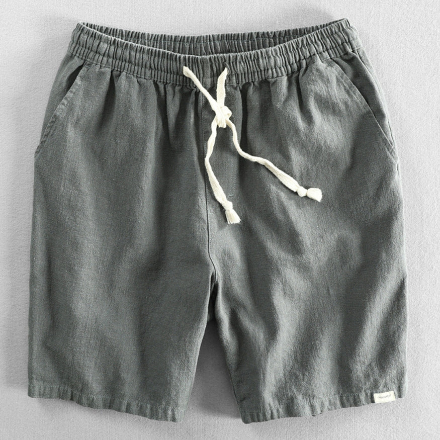 Pantalones cortos de algodón de estilo japonés