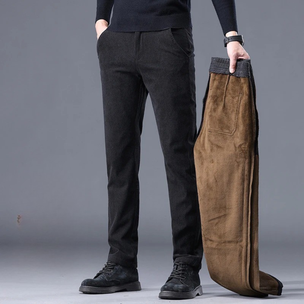 Elegantes pantalones de pana