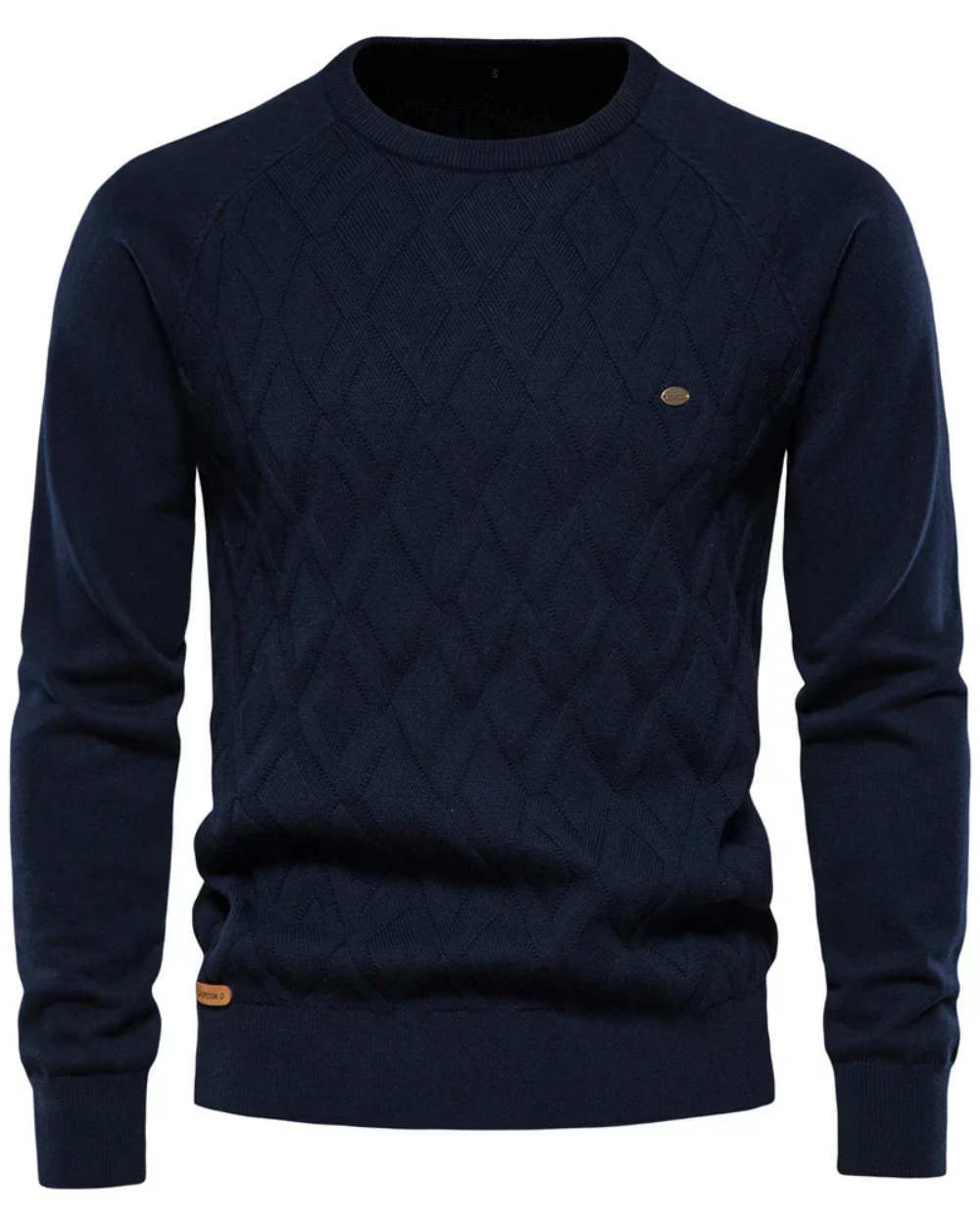 Jersey de hombre con diseño a cuadros V2