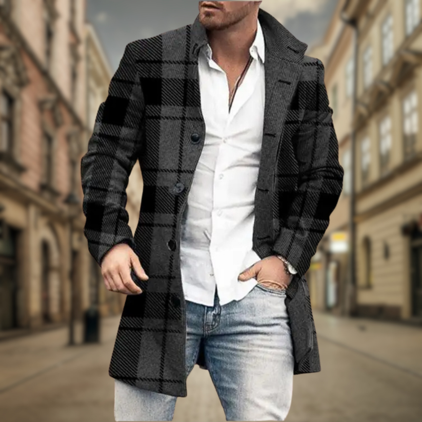 Abrigo elegante para hombre