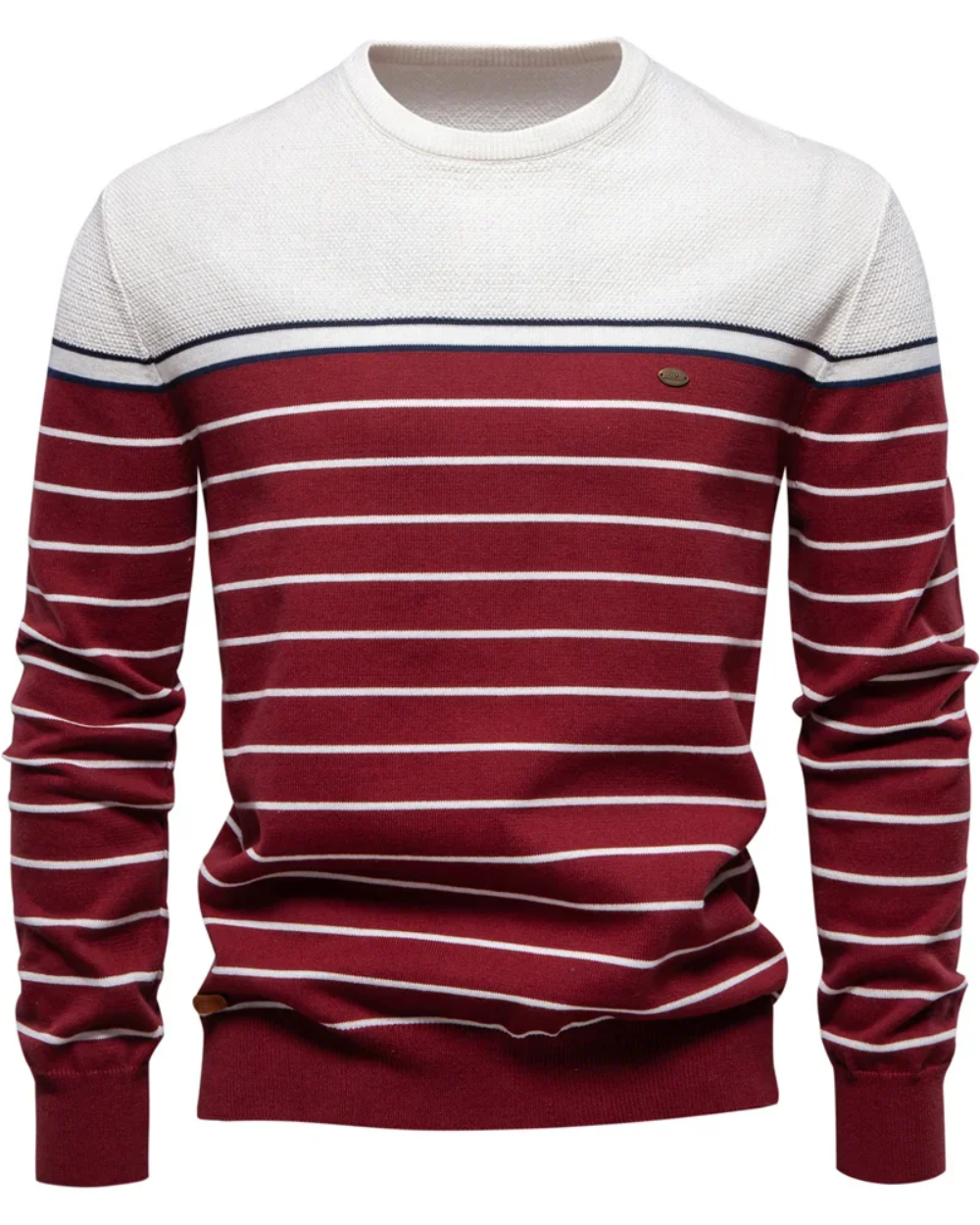 Jersey de hombre con diseño de rayas