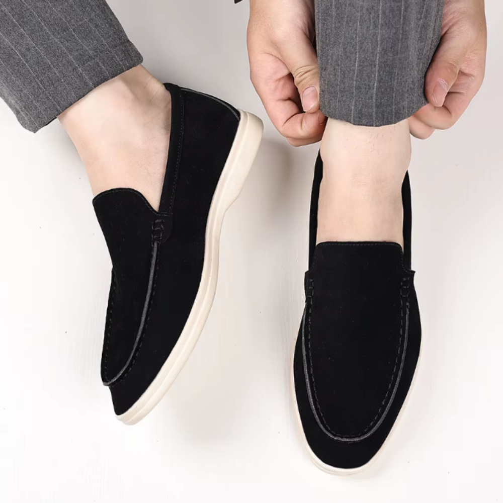 Mocasines de ante de lujo