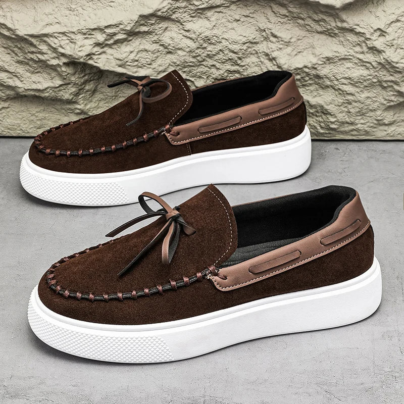 Elegantes zapatos de ante