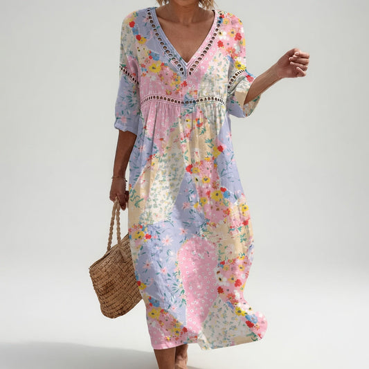 Lysiane™ — Vestido floral fluido con encanto veraniego