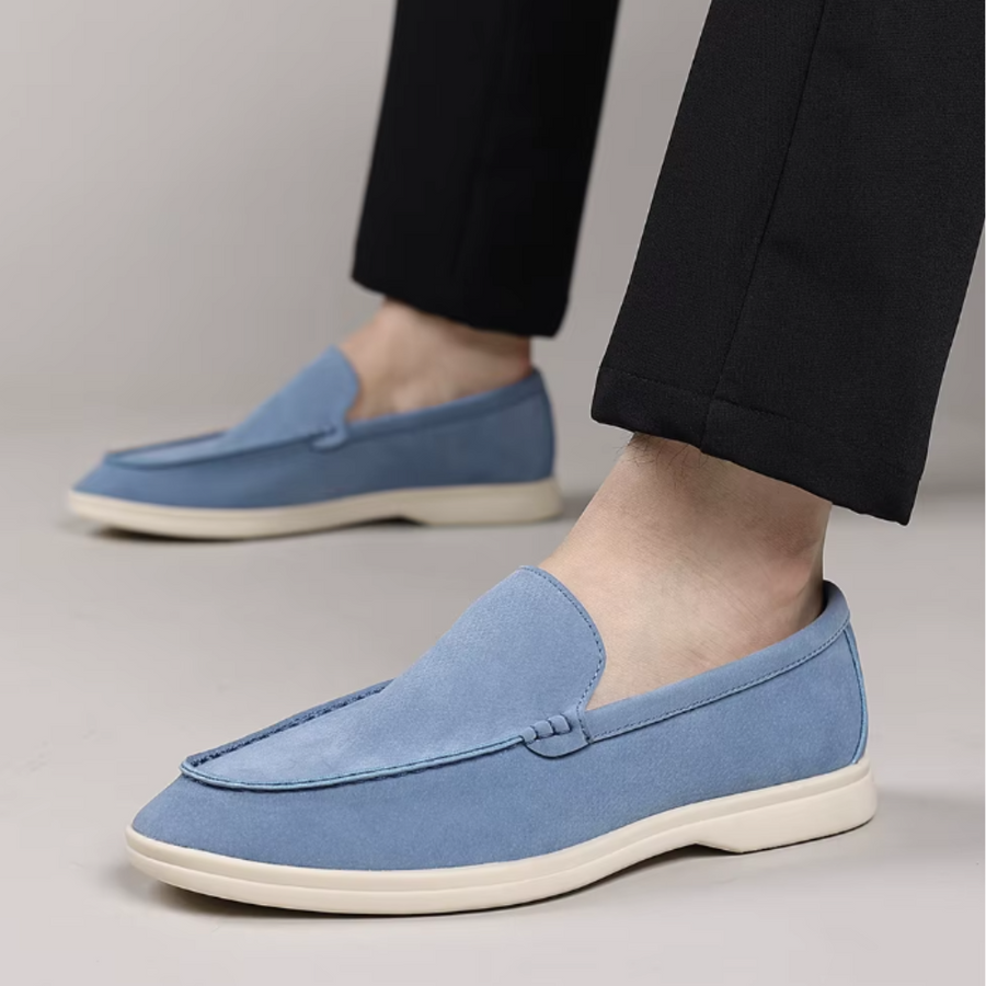 Mocasines clásicos de ante