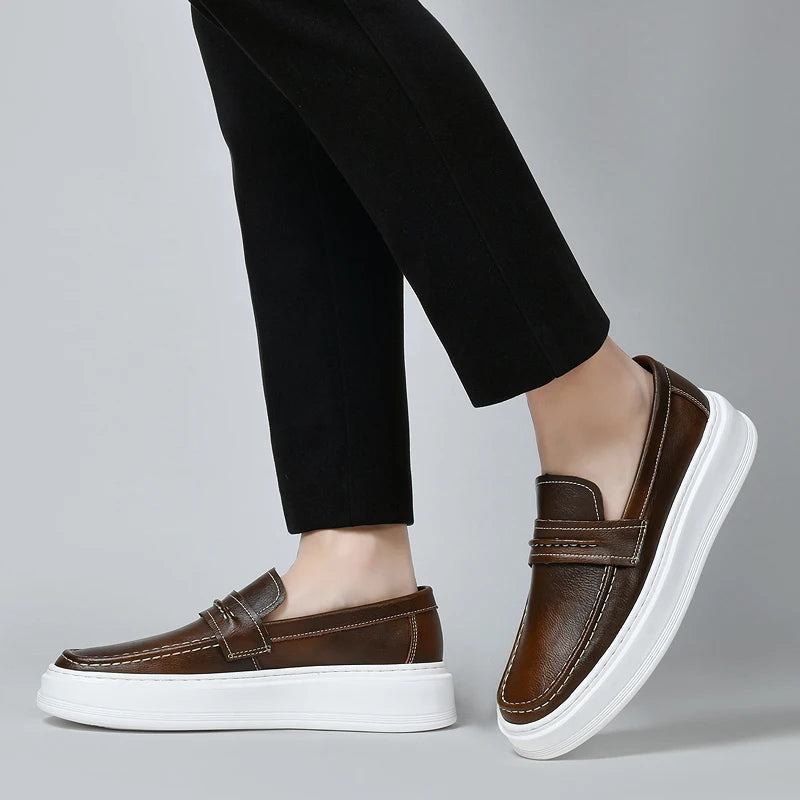 Mocasines de piel de primera calidad