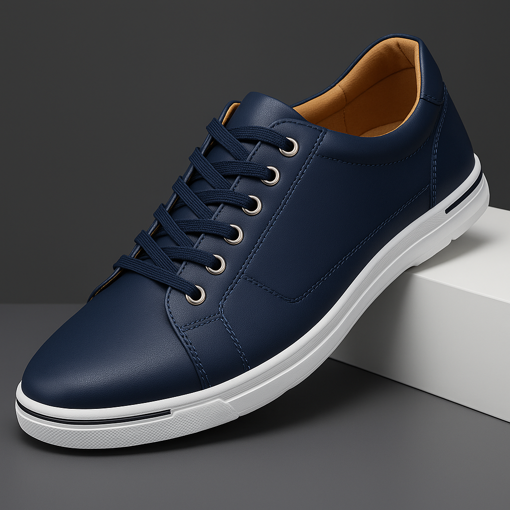 Elegantes zapatos de piel