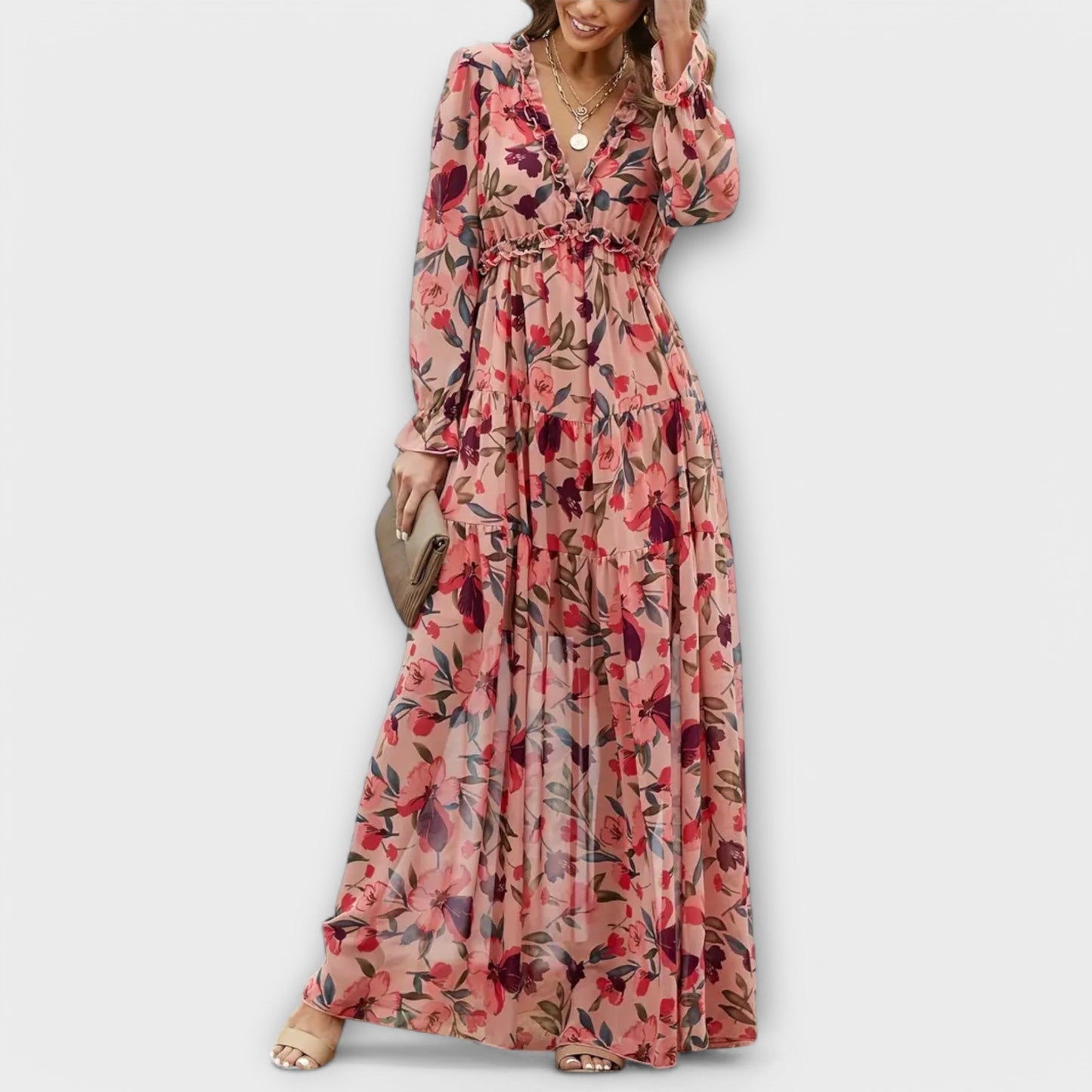 Vestido Elegante Drapeado